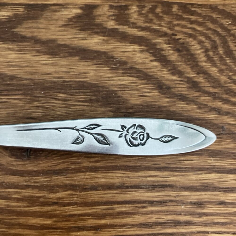 Set of 2 Oneida MY ROSE Dinner Forks 7 1/4" Stainless Flatware Community - Picture 6 of 7